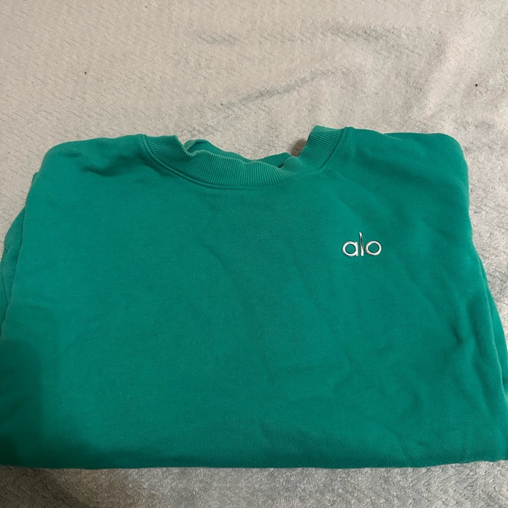 ALO Yoga green Sweatshirt